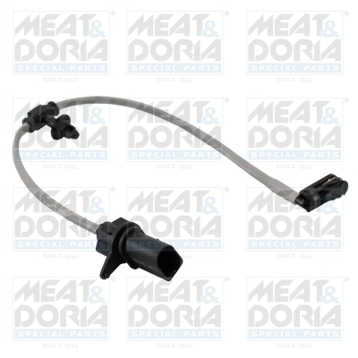 Warning Contact, brake pad wear